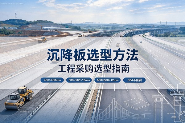 五大连池沉降板选择方法