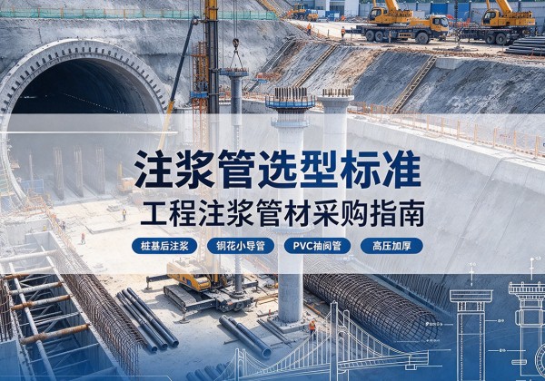 五大连池注浆管选型标准